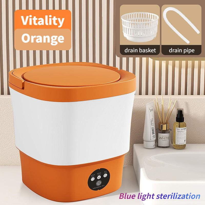 Компактная мини-стиральная машина для нижнего белья Портативная машина для очистки кемпинга на открытом воздухе