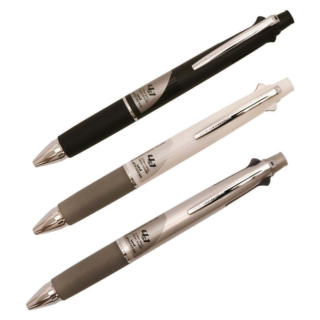 Mitsubishi Pencil Jetstream Pen Black Easy to Write With MSXE510007P24 4&1 Multi-Function 0.7mm -