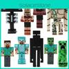 Коллекция фигурок-пазлов Minecraft Высококачественный домашний декор и подарок для геймеров