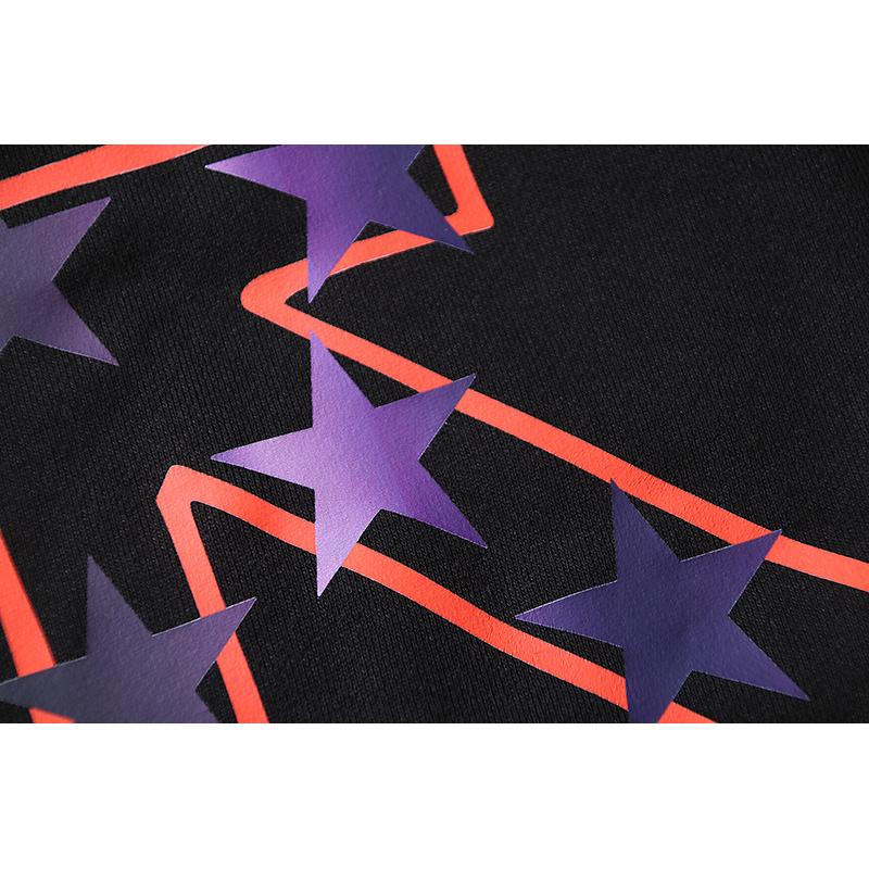 1230 Off-White 2025 Autumn/Winter New OW Star Letter Arrow Pattern Hoodie for Men and Women