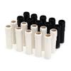 10Pcs Plastic Drip Candle Tube For Chandelier Light Bulb Covers Sleeve