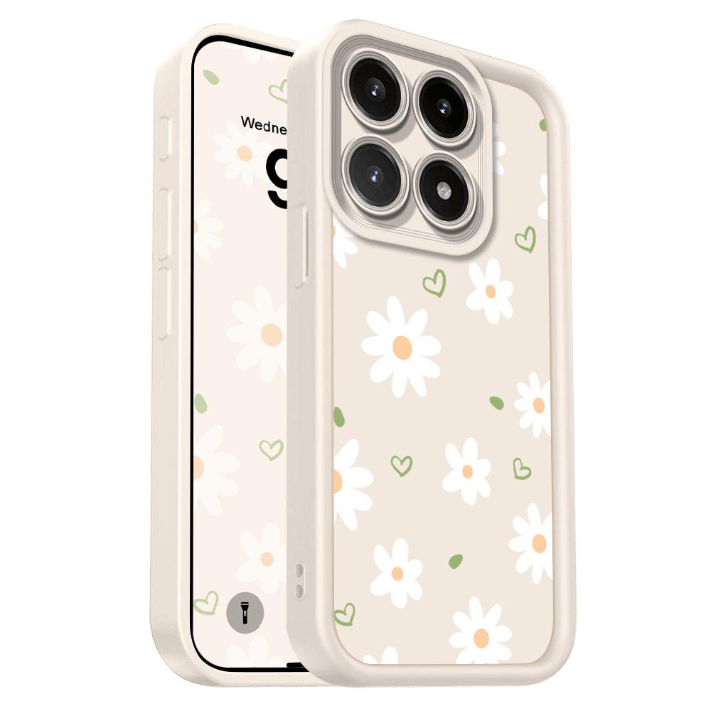 Floating Daisies Phone Case For Xiaomi 15T 14T 13T Pro 17 15 14 13 12 Lite Ultra Pro Max 5G Staircase Soft Cover