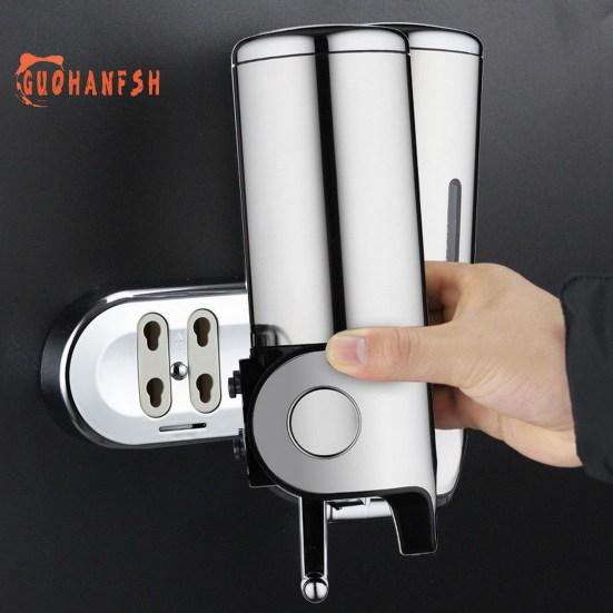 400ml Waterproof Soap Dispenser, Moisture-proof, Wall Mounted, Household Shampoo Liquid Soap Conditioner Dispenser, for Daily Life