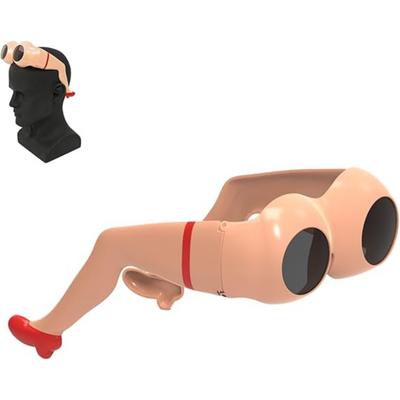 Новые модные очки на тему ног и бедер - Забавные линзы с красным оттенком, Креативный наряд для вечеринки и украшение для летней прогулки, Юмористический подарочный предмет