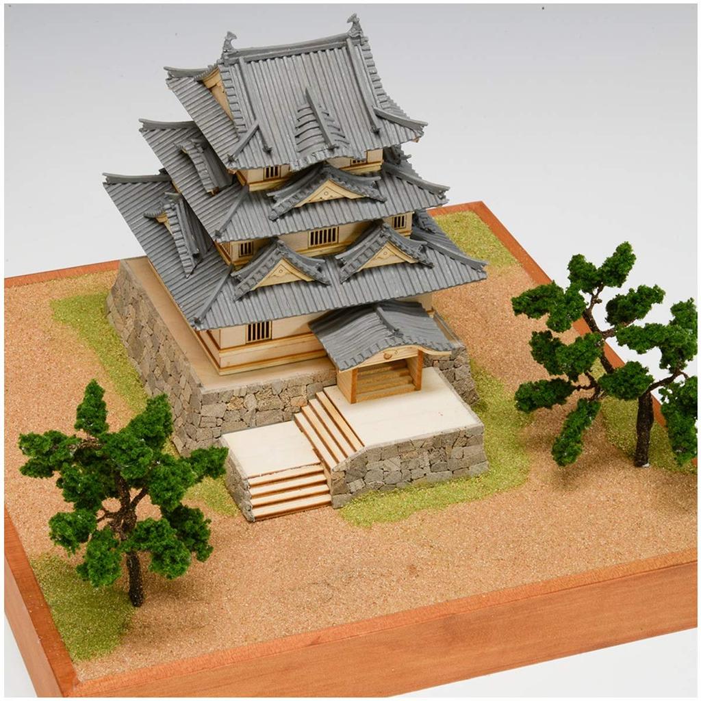 Woody Joe 1/150 Uwajima Castle Wooden Model Assembly Kit