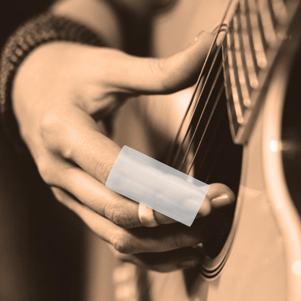 Универсальный гитарный прозрачный стеклянный слайд Аксессуар для инструмента Набор гитарных слайдов (51мм)