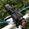 Zk20 3000LM Police ZOOM Q5 LED Cycling Bike Bicycle Riding Lamp 14500/AA Flashlight 360 Mount Clip Torch Lamp Light