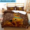 3PCS Scoo-dog Adventure 3pcs Bedding,Including 3PCS Duvet Cover And 2pcs Pillowcases Perfect for Christmas,Ideal for Bedroom, Dormitory