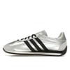 Adidas Country OG серебристо-металлические черные женские кроссовки Off-White Core-Black JH6337