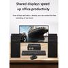 4K 60Hz KVM Switch 2x1 HDMI-compatible USB KVM Switcher 2 in 1 out 4 port-USB Hub for 2 PC Share Monitor Mouse Keyboard Printer 4