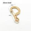 Titanium Alloy Outdoor EDC Tool Keyring 12/18/20/23mm Spring Connecting Buckle  DIY Accessories