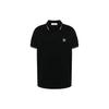 Compass Patch Logo Polo Shirt Black Men Tops 80152SC18-A0029