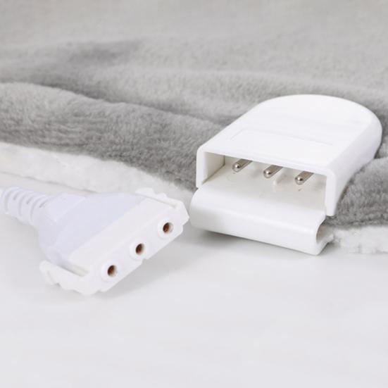 Электрическое одеяло с регулируемой температурой, быстрый нагрев, плюшевое фланелевое одеяло с подогревом, постельное белье для спальни, для холодной погоды