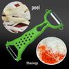 Stainless Steel Double-Head Melon Peeler & Grater