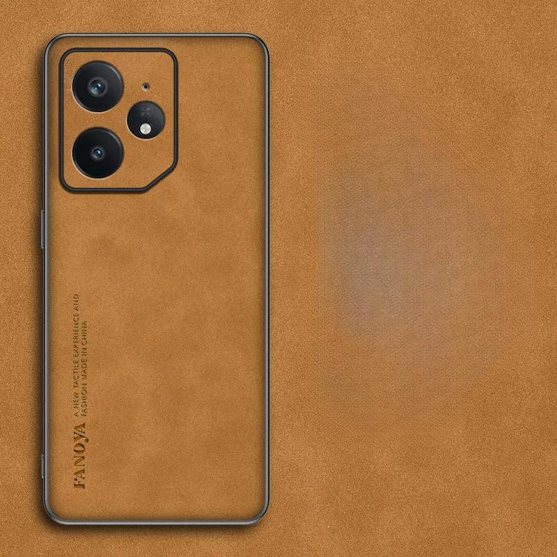 Для Realme NEO 7 GT 7 Pro Роскошный кожаный чехол Skinsheep для Realme NEO7 GT7pro 6 T NEO 6 SE Защитный противоударный силиконовый бампер