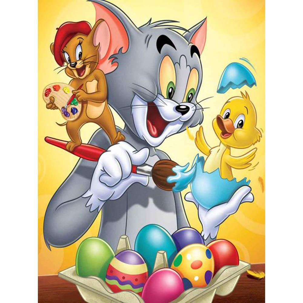 Disney Алмазная живопись Покемон Супер Марио Пикачу Хелло Китти Декор для дома Полная квадратная и круглая мозаика Вышивка Крестиком