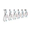 Tackle Fishing Swivels Snap Fishing Connector Tackles Fishing Rolling Swivels Snap T-Shaped Swivel