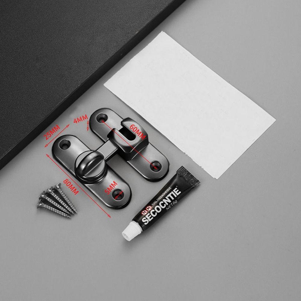 Zinc Alloy Sliding Door Latch 90°/180° Door Bolt New Door Buckle Door