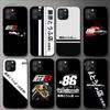 Чехол для телефона Initial D Ae86 для Iphone 11 12 Mini 13 14 Pro Xs Max X 8 7 6s Plus 5 Se Xr Shell