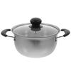 Stainless Steel Cooking Pots Saucepan for Casserole Kitchen Pans Offers Free Shipping Broad Heater Stock Baby