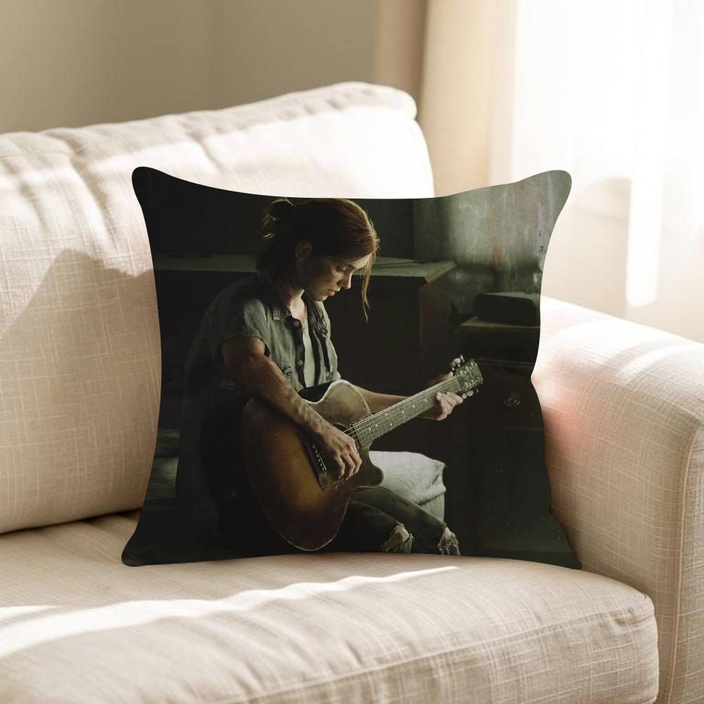 Game The Llast Cool Of Us Office Cushion Pillowcase Car Cushion Cover45X45CM Lumbar Pillowcase Sofa Pillowcover