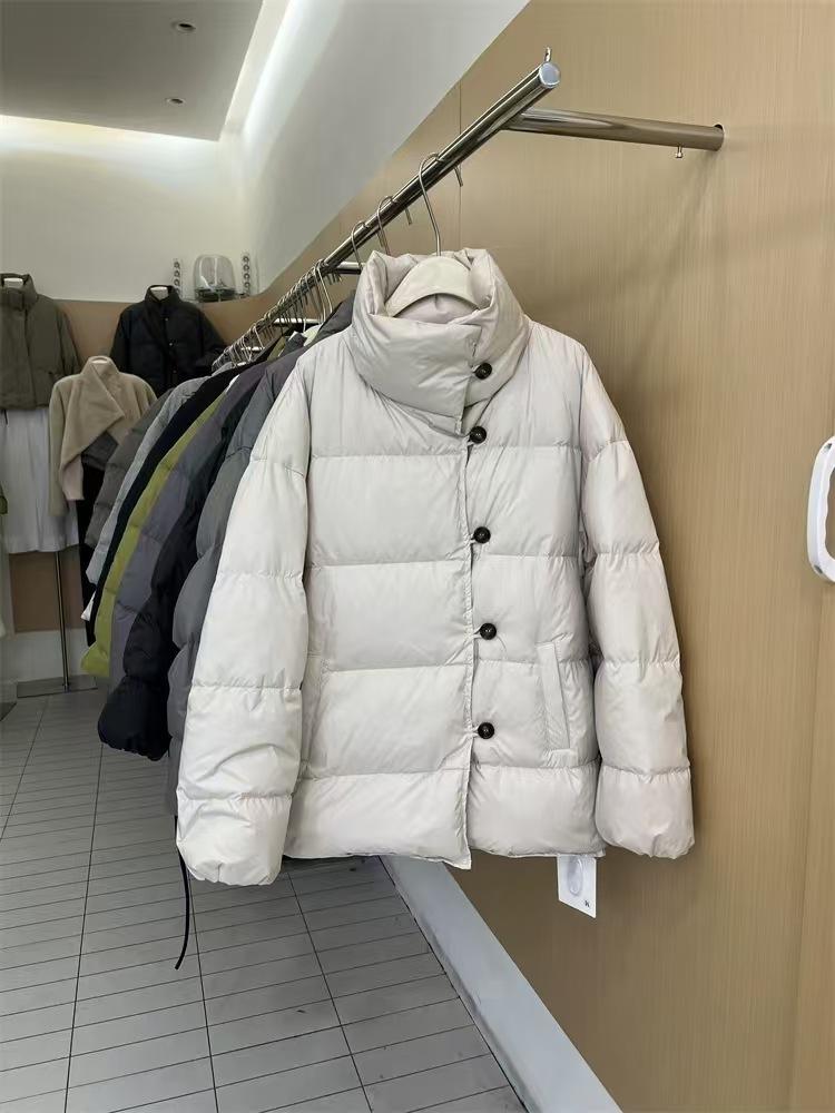 Куплена на осень и зиму повседневная литературная скандинавская мягкая стеганая куртка-пуховик женская короткая куртка