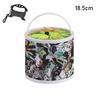 1Pcs Thickened Folding Fishing Bucket Outdoor Water Collection Portable Water Bag