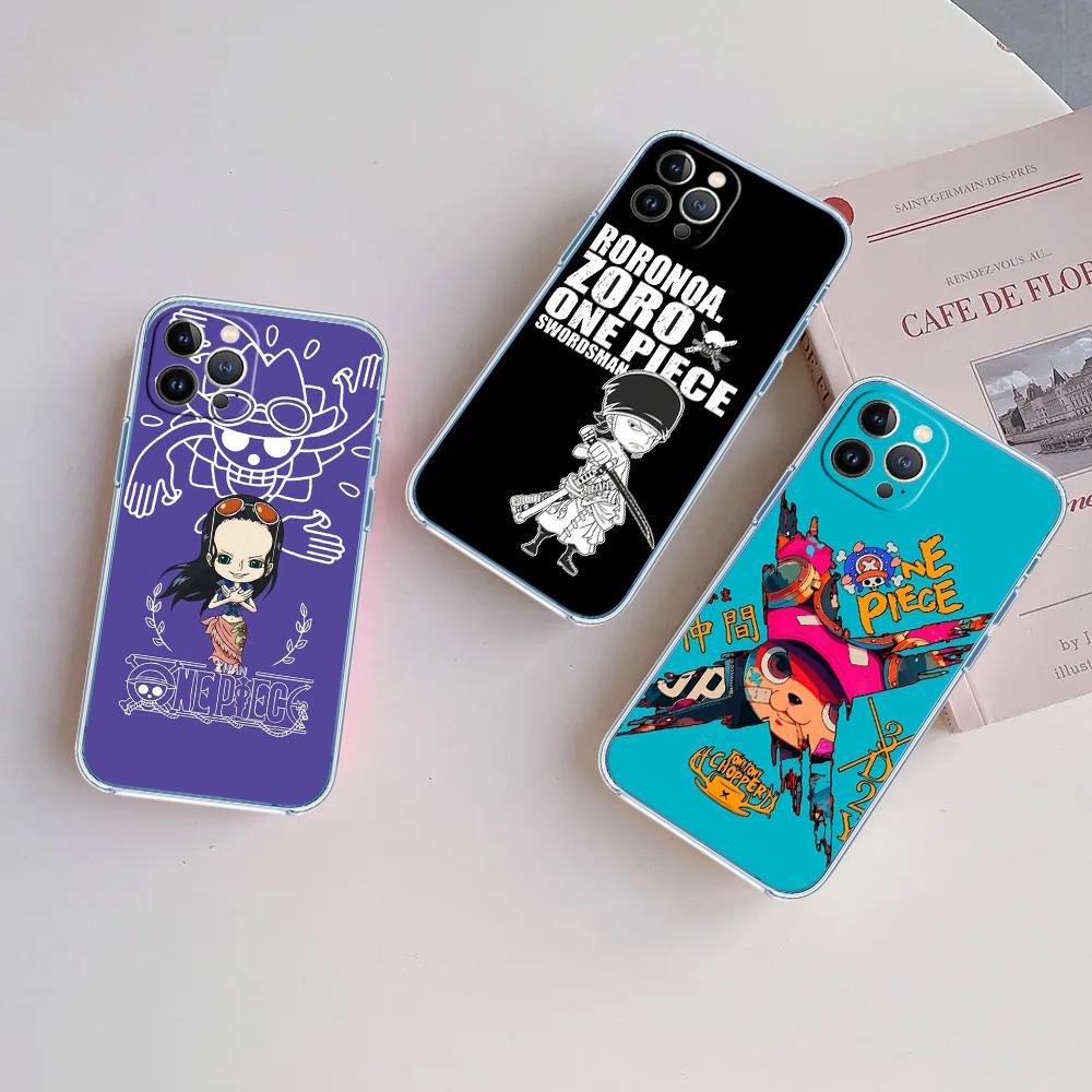 One Piece Anime Transparent Phone Case for Motorola Moto G40 G04 G05 One Ace Action Fusion + Plus Hyper Macro Vision Zoom