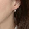 ELYONA ELA 03 Earrings One-Touch Gemstone Earrings