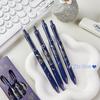 4pcs Aviation Rabbit Gel Pens Set Gold Doodle 0.5mm Ballpoint Black Color Ink for Writing