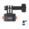 VRIG AC14 Claw Mini Sports Camera Magnetic Quick Release Mount Adapter Tripod Mount with 1/4 Inch