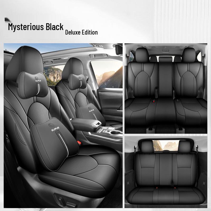 Индивидуальные чехлы на сиденья для Toyota Highlander 2022-2026: Полное покрытие для 7-местных и 5-местных автомобилей