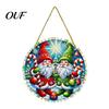 Acrylic Hanging Decorations Christmas Tree Ornaments, Festive Pendants with Lanyard for Ornaments Holiday Party Home Decoration, Indoor Scene