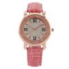 Roman Pattern Rhinestone Fashion Women's Watch Women's Watch Quartz Watch Strap Women's Model