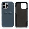 Уникальный дизайн глаз Чехол из натуральной кожи для Iphone 16 Pro Max 18Pro 17 14 13 12 Защитный задний чехол-бампер Персональный Coque Capa