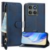 Чехол-кошелек на молнии с отделениями для карт для Motorola Edge 60 Pro 5G, кожаная крышка для телефона
