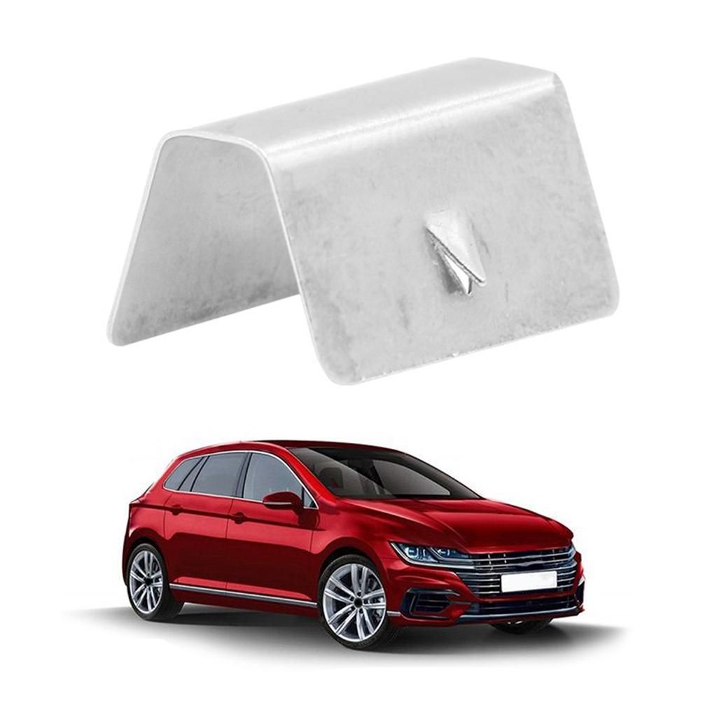 Зажимы для ветровых дефлекторов из нержавеющей стали, фиксирующий зажим для универсального автомобиля, надежно удерживает ваши ветровые дефлекторы на месте