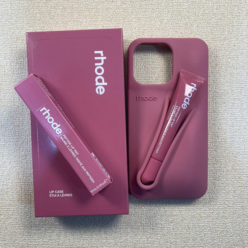 Набор силиконовых чехлов для телефона Rhode Lip Gloss для iPhone 16 с креативным дизайном