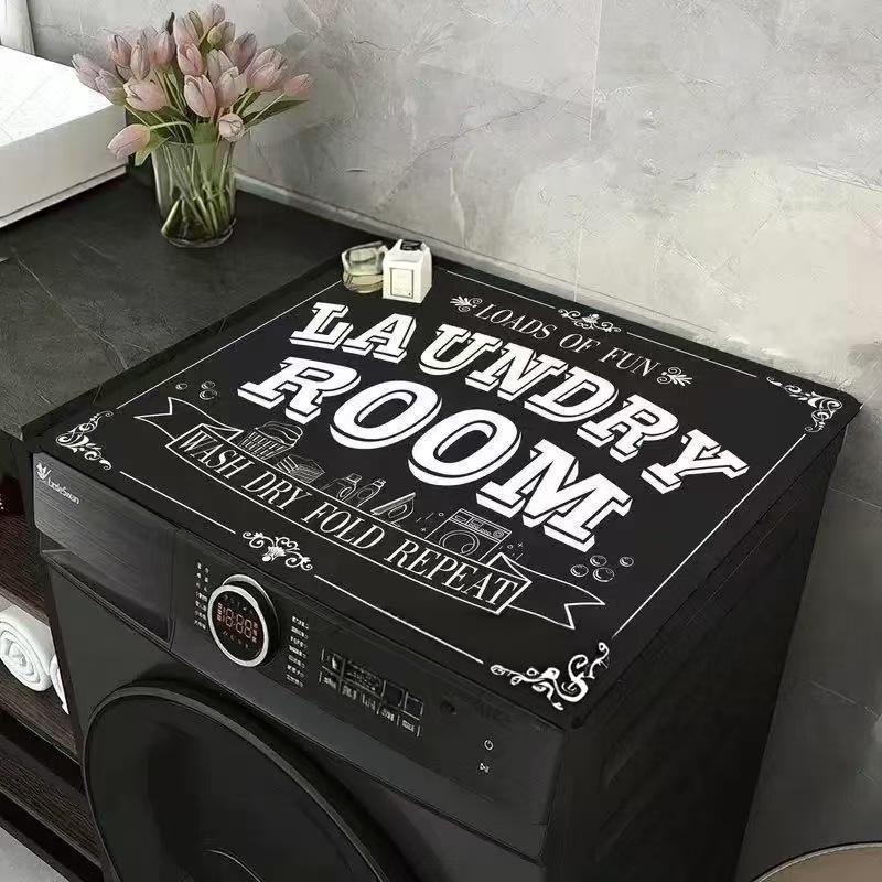 Новый Ретро Коврик на Верхнюю Панель Стиральной Машины Барная Стойка Нескользящий Коврик Теплоизоляционная Подставка Диатомовая Земля