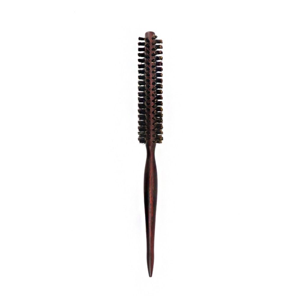 Hair Brush Small Round Brush Wooden Handle Hair Curly Comb New Blow Drying Brush Home
