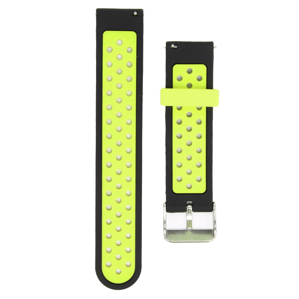 Силиконовый ремешок, совместимый для смарт-часов Amazfit GTR 3, сменный ремешок для часов 20 мм, дышащие спортивные браслеты с отверстиями для воздуха