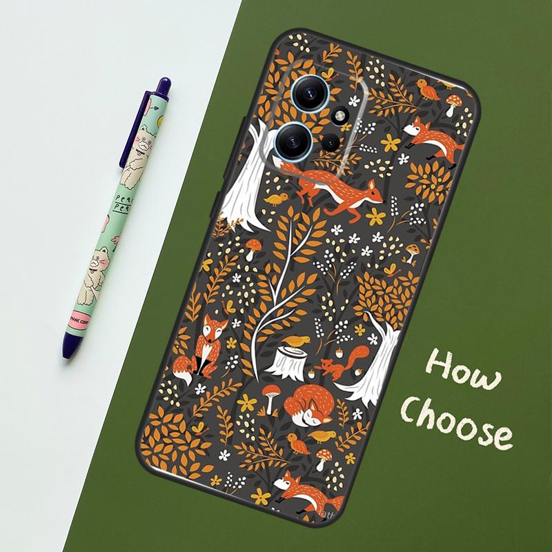 Осенние Листья Падающий Лис Чехол Для Xiaomi Redmi Note 15 Pro Plus 14 13 10 11 12 Чехол Для Redmi 15C 15 13C 12C 14C 10C