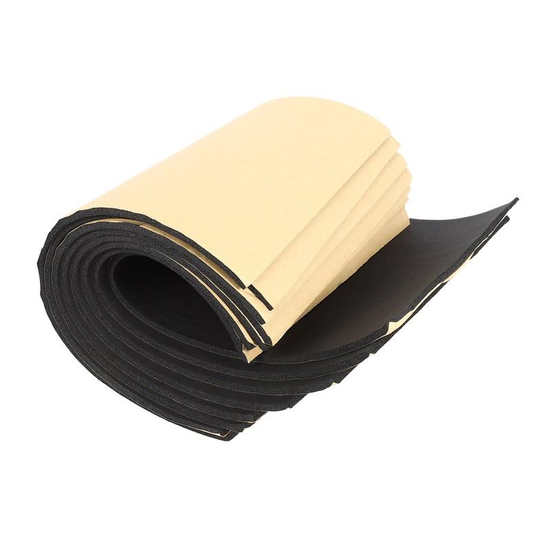 9Pcs Car Van Sound Proofing Deadening Insulation Foam New 30Cmx50cmx6mm Protector Auto Sound Insulation Deadening Accessories