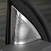 For Lexus ES 350h 350e 500e 2026 2027 Front Door A Pillar Triangle Stainless Steel Decorative Cover Car Interior Trim Accessorie