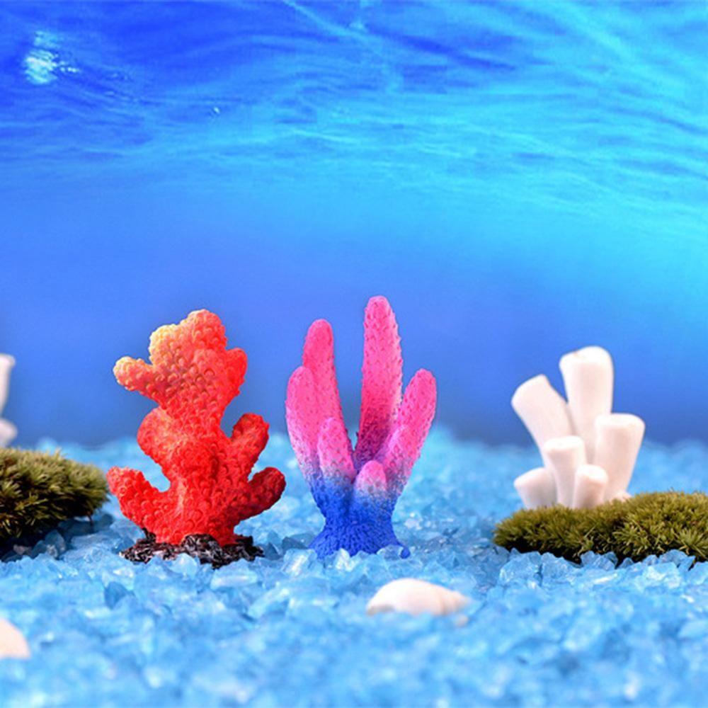 Украшения для аквариума Сказочный сад Моделирование Морская звезда Ландшафт Изготовление смолы Рифовый камень Искусственный коралл