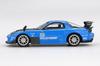 Sunrich MINI GT Mazda RE Amemiya 20B NA Finished Model 1/64 RX-7 3ROTOR-7 Ame-san-go (Right-Hand Drive) MGT01046-BL