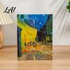 Thick Cardboard Photo Album Oil Painting Style Album Cartoon Slip-In Pocket Kids Memory Book Paper Easy Insert Cover Storage Transparent Sleeves