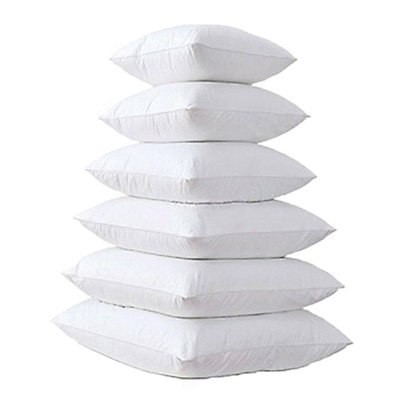 Luxurious Polyester Hollowfiber Cushion Inner Pads With White Cover For Ultimate Comfort