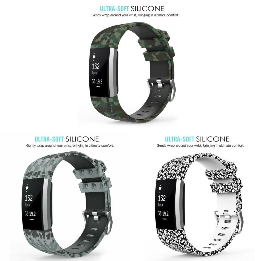 Стильные силиконовые ремешки для Fitbit Charge 4 и Charge 3 Удобные и долговечные