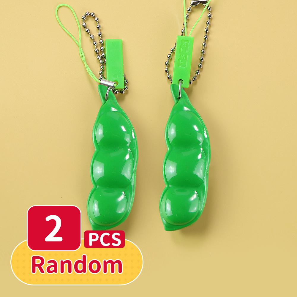 Сквиши Игрушки-антистресс Сенсорные Игрушки для Детей с Аутизмом и Тревогой Сенсорный Реливер Игрушки-Сжималки из Термоусадочной Трубки для Взрослых Игрушки-Горошины